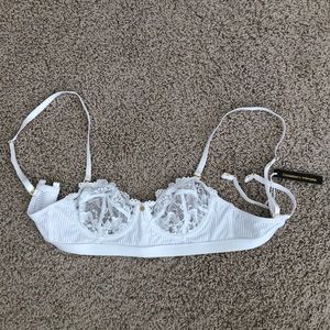 Gooseberry intimates white balcony bra